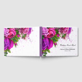 Modern Glam Chic Flowers Gastenboek (Volledig)