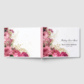 Modern Glam Chic Flowers Gastenboek (Volledig)