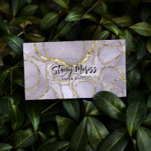 Modern Glam Chic QR Code Gold Abstract Script