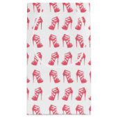 Modern - Glam - koraalroze hoge hoogten Klein Cadeauzakje (Achterkant)