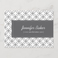 Modern Glamour Pattern Briefkaart
