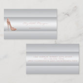 Modern Glamoureus Stijlvol elegant - Heels Visitekaartje (Voorkant / Achterkant)