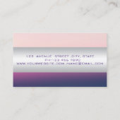 Modern Glamoureus Stijlvol - Halen Visitekaartje (Achterkant)