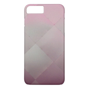 Modern glanzend geruit metaal roze Case-Mate iPhone case