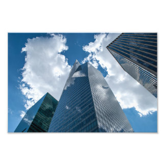 Modern Glas Foto Afdruk