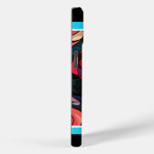 Modern Glas in lood Roos iPhone 15 Hoesje (Achterkant / Rechts)