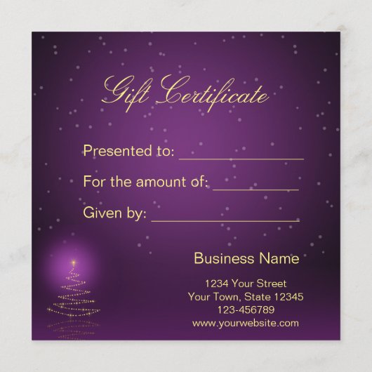 Modern Gleamy-kerstboom (Achterkant)