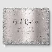 Modern, Glitter Bridal Shower    Gastenboek (Voorkant)