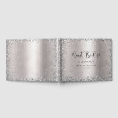 Modern, Glitter Bridal Shower Gastenboek (Volledig)