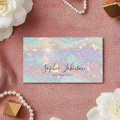 Modern Glitter Business Card Visitekaartje