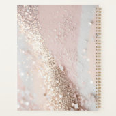 Modern, glitter, elegant planner (Achterkant)