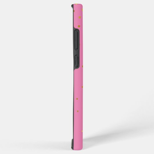 Modern Glitter Goud Roze Samsung Galaxy Hoesje (Rechterkant)