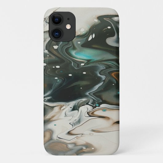 modern glitter Hoesje-Mate Barely Daar Case-Mate iPhone Case (Achterkant)