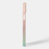 Modern Glitter Holographic Gold with Name Case-Mate iPhone Case (Achterkant / Rechts)