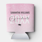 Modern Glitter | Klasse Afstuderen Blikjeskoeler (Achterkant)