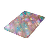 Modern Glitter Opal Holografisch Collectie Badmat (Gekanteld)