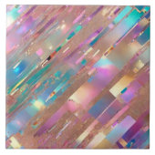 Modern Glitter Opal Holografisch Collectie Tegeltje (Voorkant)