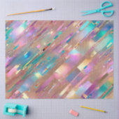 Modern Glitter Opal Holografisch Collectie Tissuepapier (Craft)