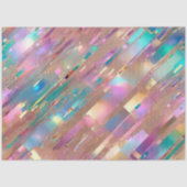 Modern Glitter Opal Holografisch Collectie Tissuepapier (Voorkant)