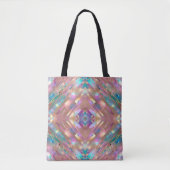 Modern Glitter Opal Holografisch Collectie Tote Bag (Voorkant)