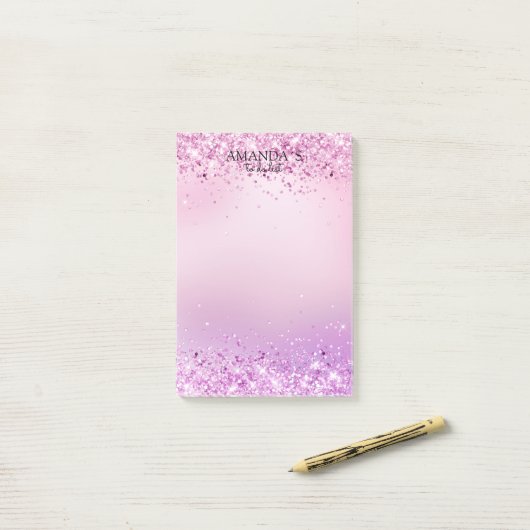  Modern Glitter Post-it Notities Post-it® Notes (Op bureau)
