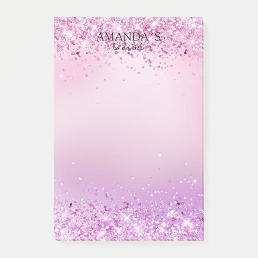  Modern Glitter Post-it Notities Post-it® Notes (Voorkant)