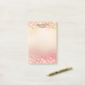 Modern Glitter Post-it Notities Post-it® Notes (Op bureau)