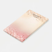 Modern Glitter Post-it Notities Post-it® Notes (Schuin)