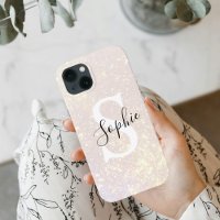 Modern Glitter Spark | Personal Initiaal Girly