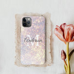Modern Glitter Spark | Personal Initiaal Girly iPhone 11Pro Max Hoesje<br><div class="desc">Modern Glitter Spark | Personal Initiaal Girly</div>