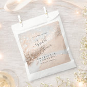 Modern, glitter Vrijgezellenfeest Bedankzakje (Geknipt)