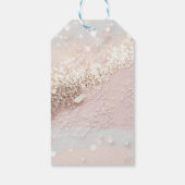 Modern, glitter Vrijgezellenfeest Cadeaulabel (Achterkant)