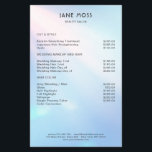 Modern Glow Salon Flyer<br><div class="desc">Moderne Glow Salon flyer. Ideaal voor Hairdresser,  Makeup,  Nail & Lashes Artisten en meer. Geef jouw tekst in minuten uit.</div>