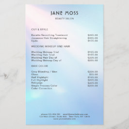 Modern Glow Salon Flyer