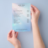 Modern Glow Salon Flyer (Hand)