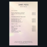 Modern Glow Salon Flyer<br><div class="desc">Moderne Glow Salon flyer. Ideaal voor Hairdresser,  Makeup,  Nail & Lashes Artisten en meer. Geef jouw tekst in minuten uit.</div>