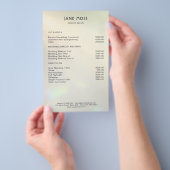 Modern Glow Salon   Flyer (Hand)