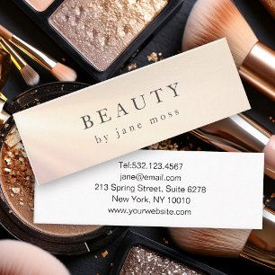 Modern Glow Salon Mini Visitekaartje