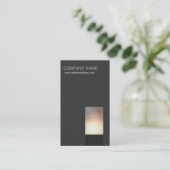 Modern Glow Visitekaartje (Staand voorkant)
