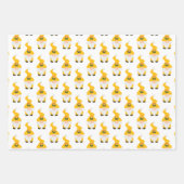 Modern Gnome Pattern set Candy Cane Heart Fun Inpakpapier Vel (Voorkant 2)