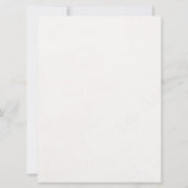 Modern Godparent Proposal Newspaper Doop Kaart (Achterkant)