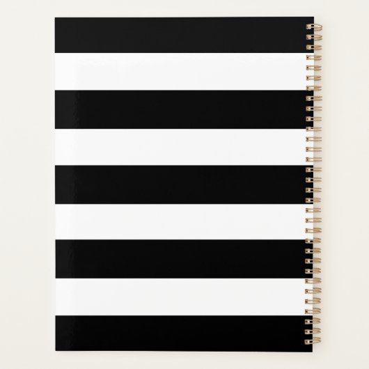 Modern Gold Apple leraar terug naar school Planner (Achterkant)