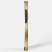 Modern Gold & Black Stripe Geometric Design 2 Samsung Galaxy Hoesje (Rechterkant)