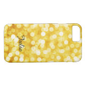 Modern Gold Bokeh Apple iPhone 8/7 Hoesje (Achterkant (Horizontaal))