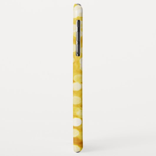 Modern Gold Bokeh Apple iPhone XS Max Hoesje (Achterkant/links)