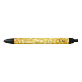 Modern Gold Bokeh Pen