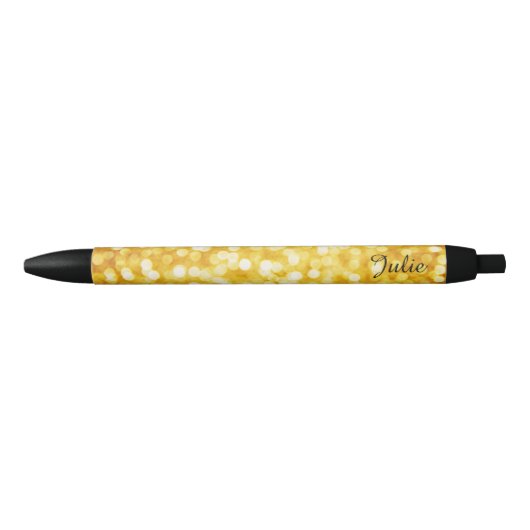 Modern Gold Bokeh Pen (Voorkant)