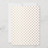 Modern GOLD Bold Lettering | De foto bewaart de Da Save The Date (Achterkant)