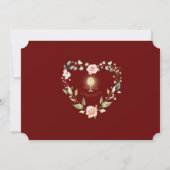 Modern Gold Chalice Foto Girl Heilige Communie Kaart (Achterkant)