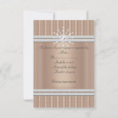 MODERN GOLD CRYSTAL RIPPLE RSVP KAARTJE (Achterkant)